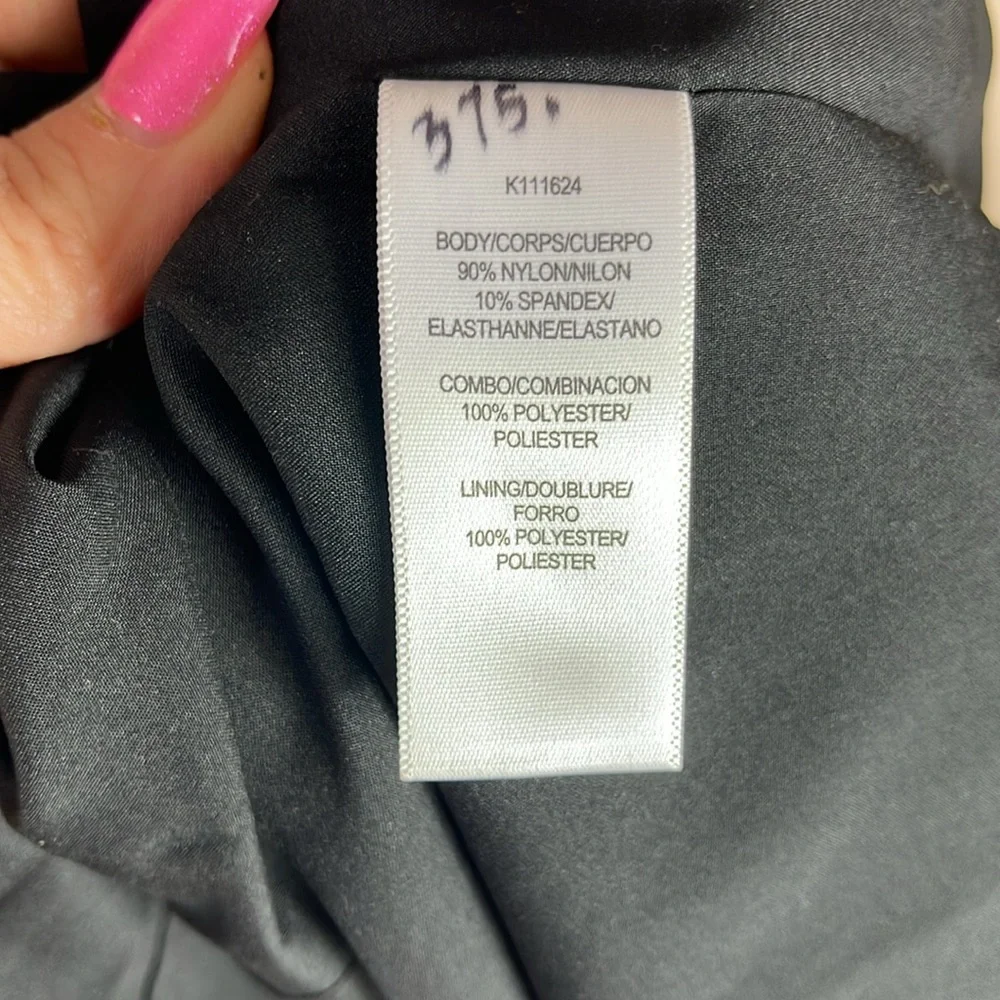 NEW Kay Unger Black Midi Cocktail Dress - Picture 14 of 15